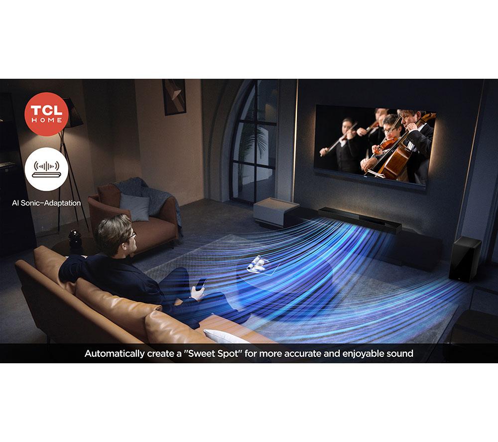 TCL Q75HK 5.1.2 Wireless Sound Bar with Dolby Atmos & DTS:X