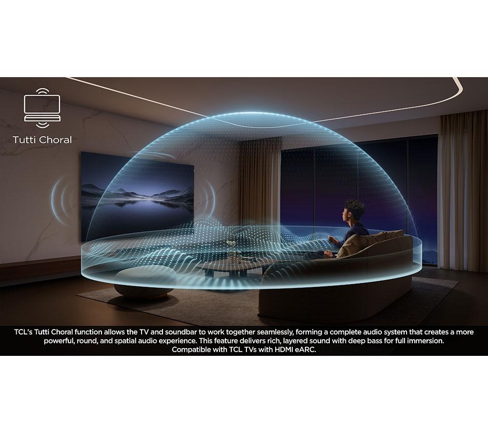 TCL Q75HK 5.1.2 Wireless Sound Bar with Dolby Atmos & DTS:X