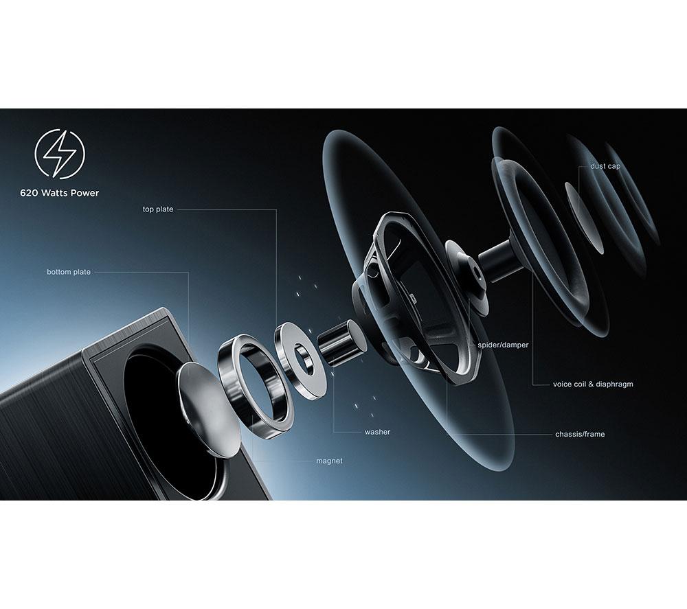 TCL Q75HK 5.1.2 Wireless Sound Bar with Dolby Atmos & DTS:X