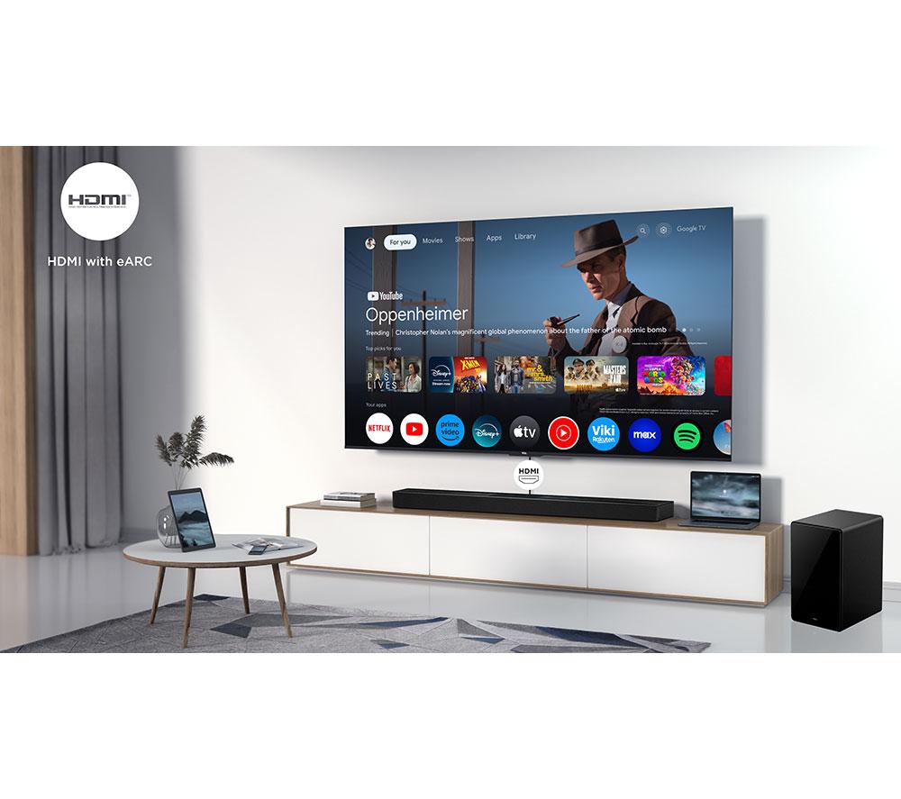 TCL Q75HK 5.1.2 Wireless Sound Bar with Dolby Atmos & DTS:X