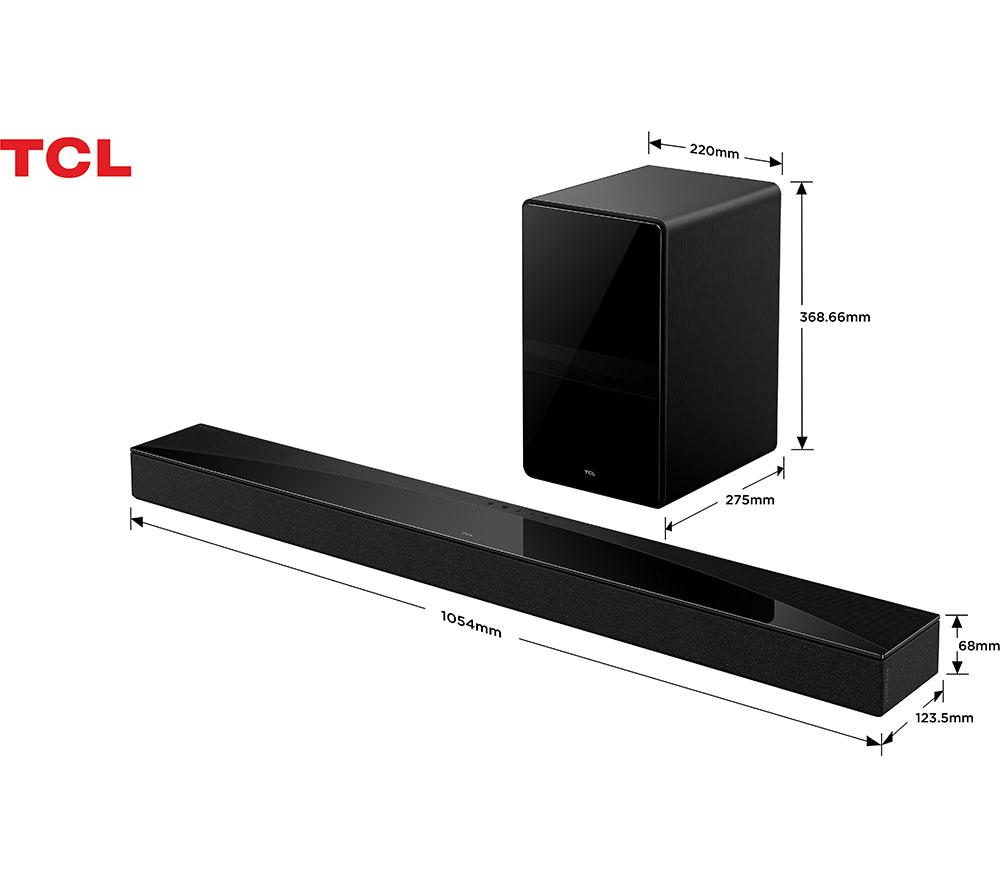 TCL Q75HK 5.1.2 Wireless Sound Bar with Dolby Atmos & DTS:X