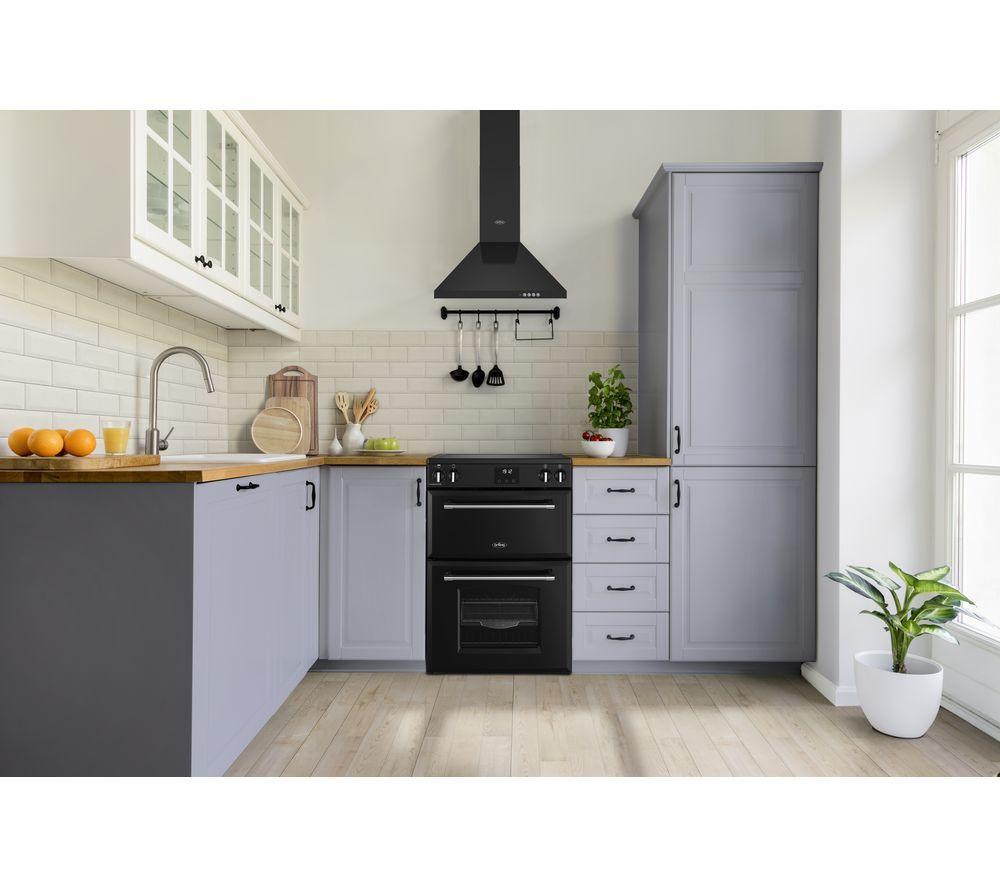 BELLING Farmhouse 60Ei Elektro-Induktionsherd – Schwarz & Chrom