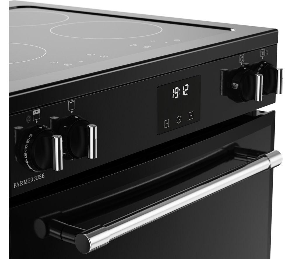 BELLING Farmhouse 60Ei Elektro-Induktionsherd – Schwarz & Chrom