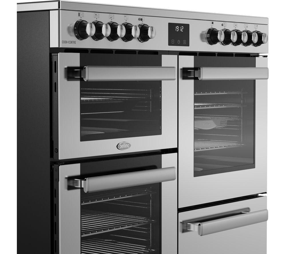 BELLING Cookcentre 100E Elektro-Keramik-Standherd – Edelstahl & Chrom