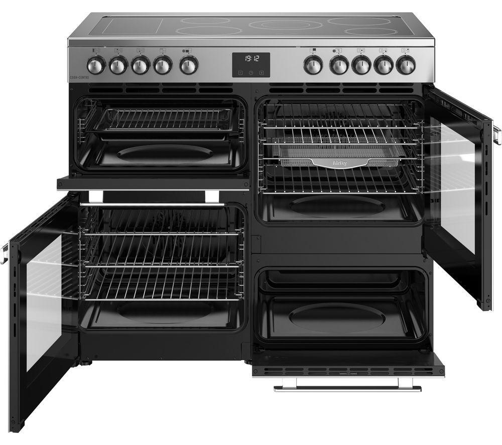 BELLING Cookcentre 100E Elektro-Keramik-Standherd – Edelstahl & Chrom