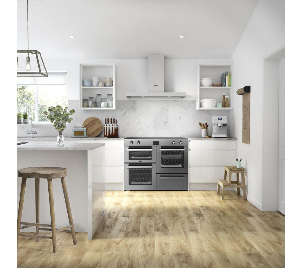 Cocina eléctrica de vitrocerámica BELLING Cookcentre 110E - Acero inoxidable y cromo