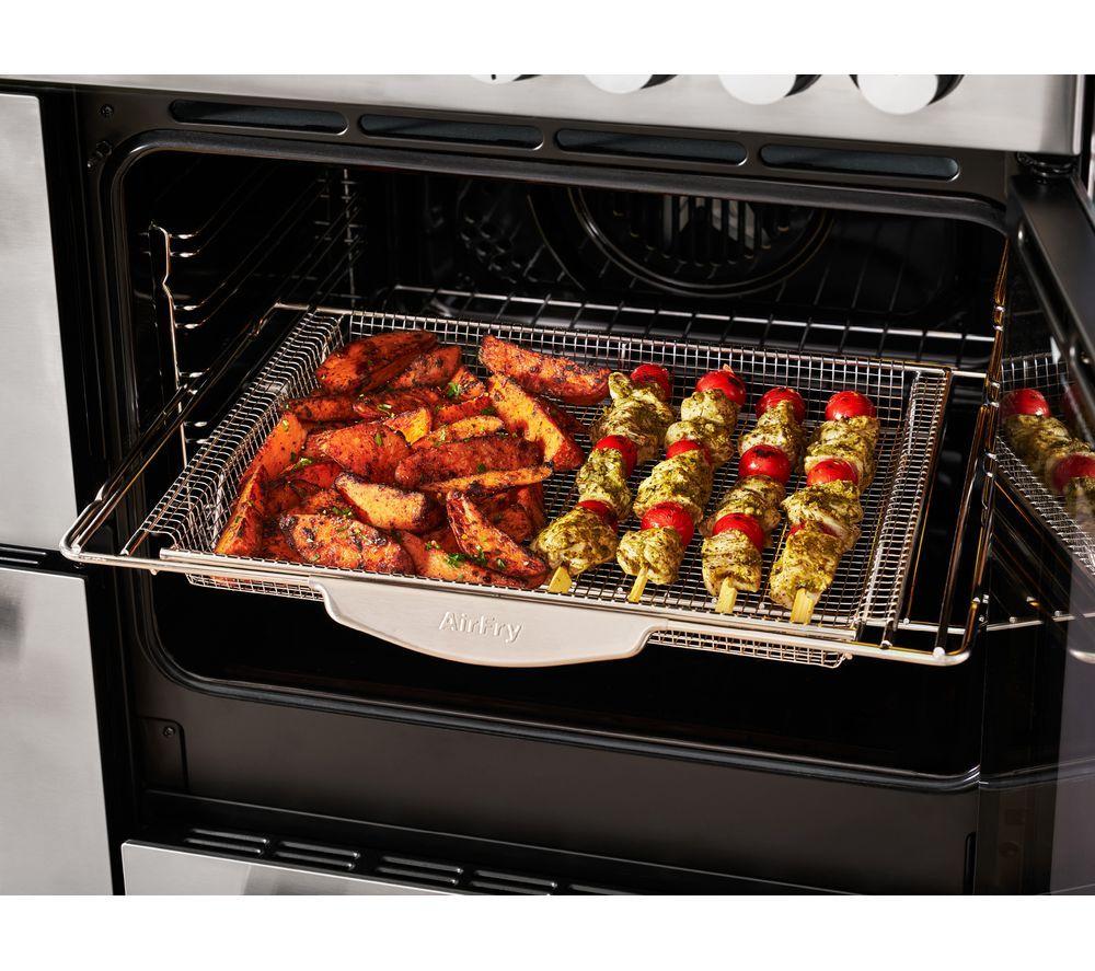 BELLING Cookcentre 110E Electric Ceramic Range Cooker - Stainless Steel & Chrome
