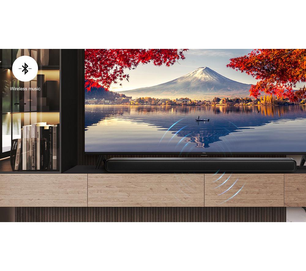 TCL S55HK 2.1 Wireless Compact Sound Bar with Dolby Atmos & DTS Virtual:X - Dark Titanium