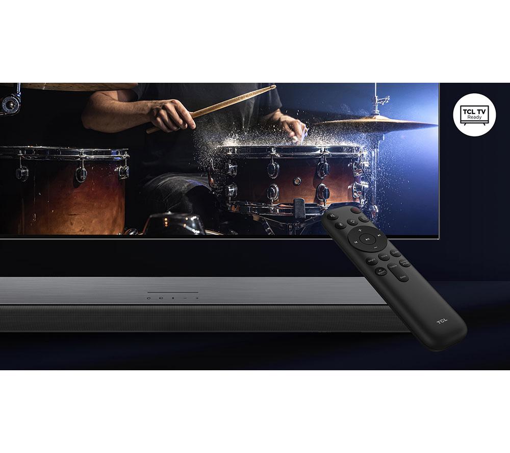 TCL S55HK 2.1 Wireless Compact Sound Bar with Dolby Atmos & DTS Virtual:X - Dark Titanium