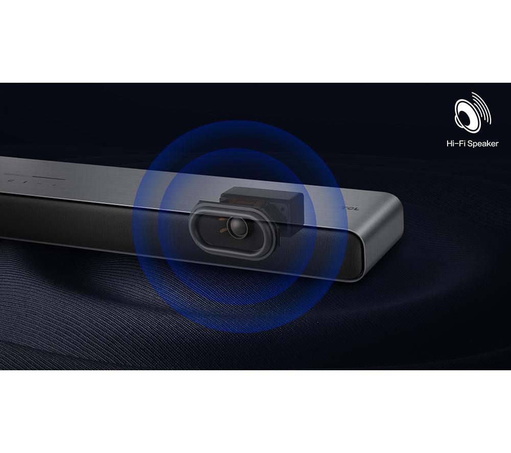 TCL S55HK 2.1 Wireless Compact Sound Bar with Dolby Atmos & DTS Virtual:X - Dark Titanium