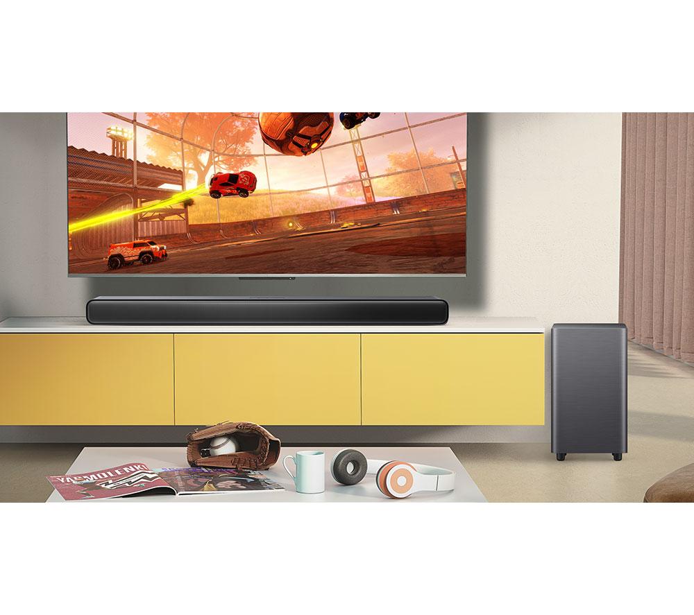 TCL S55HK 2.1 Wireless Compact Sound Bar with Dolby Atmos & DTS Virtual:X - Dark Titanium