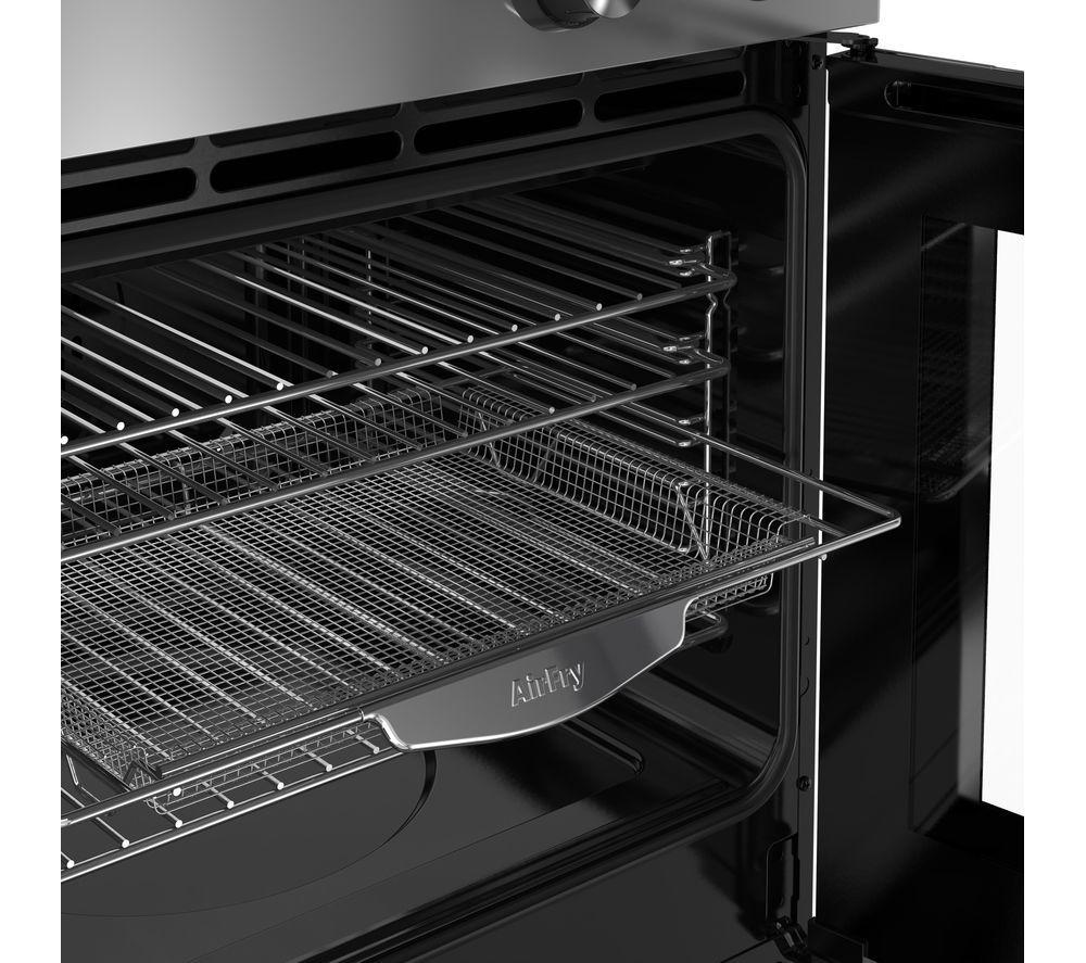 BELLING Cookcentre 100Ei Electric Induction Range Cooker - Stainless Steel & Chrome