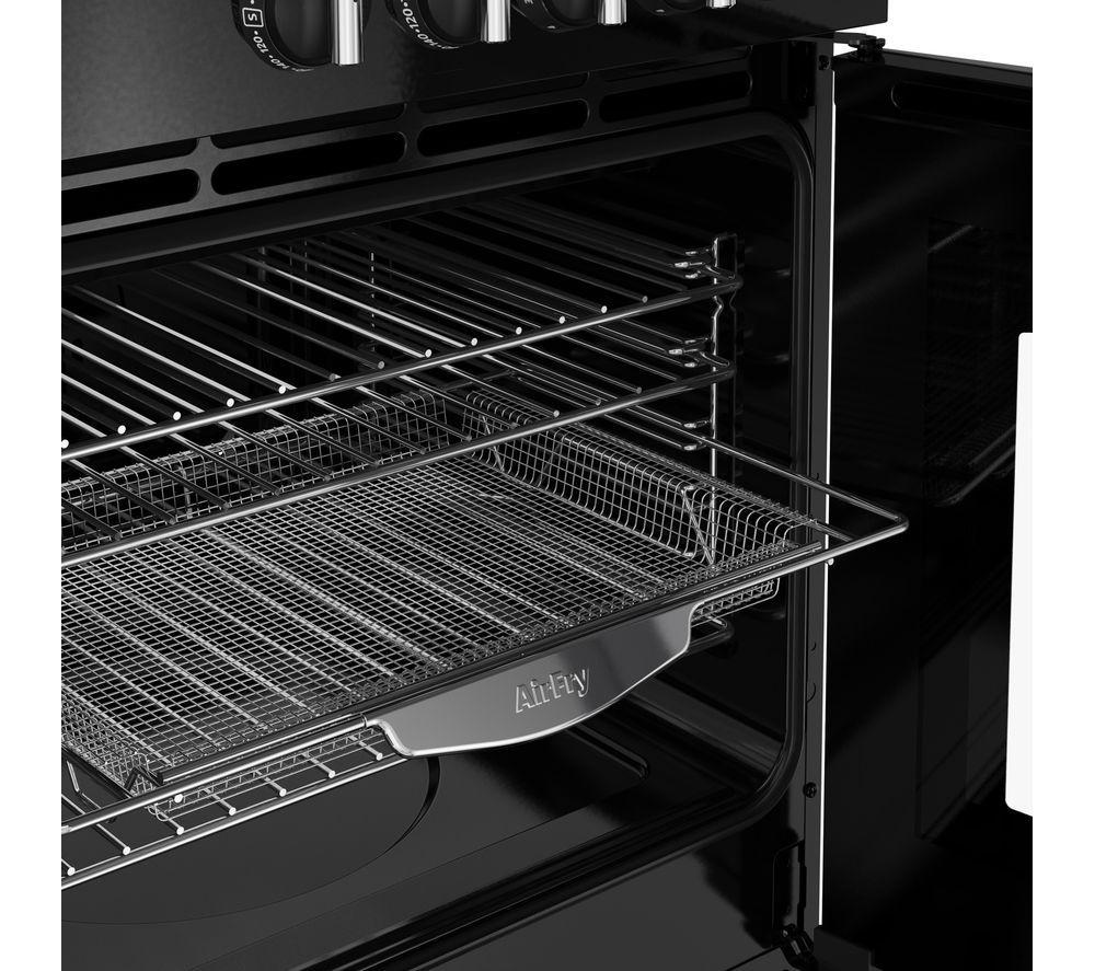 Cocina eléctrica de vitrocerámica BELLING Farmhouse 100E - Negro y cromo