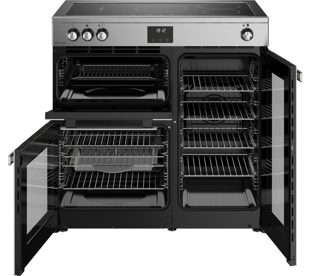 BELLING Cookcentre 90Ei Elektro-Induktionsherd - Edelstahl