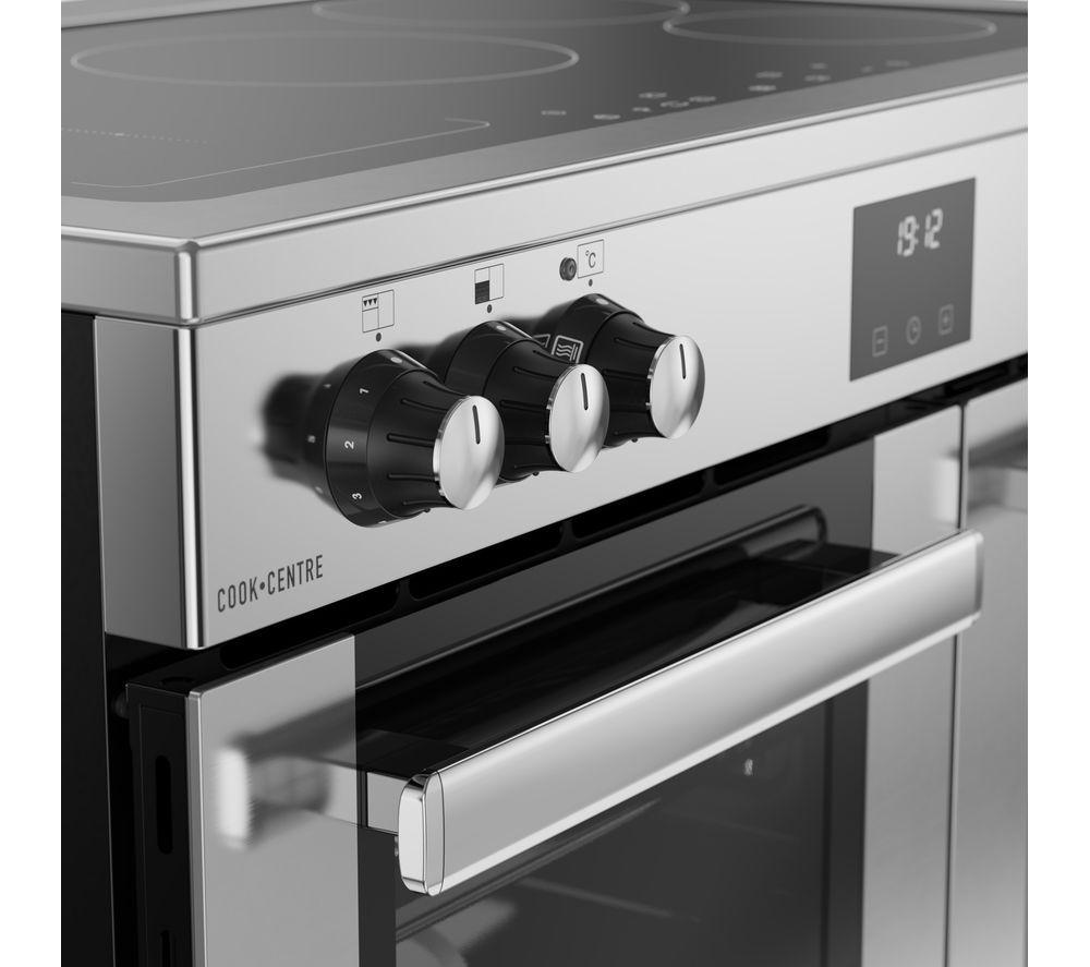 BELLING Cookcentre 90Ei Elektro-Induktionsherd - Edelstahl