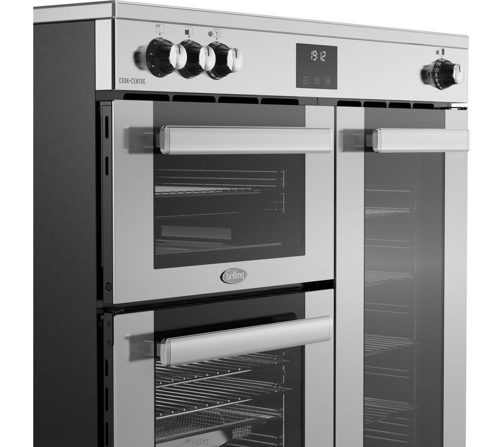 BELLING Cookcentre 90Ei Elektro-Induktionsherd - Edelstahl