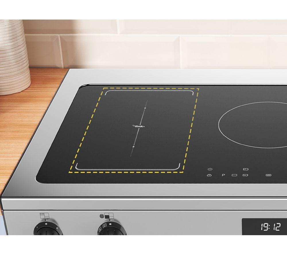 BELLING Cookcentre 90Ei Elektro-Induktionsherd - Edelstahl
