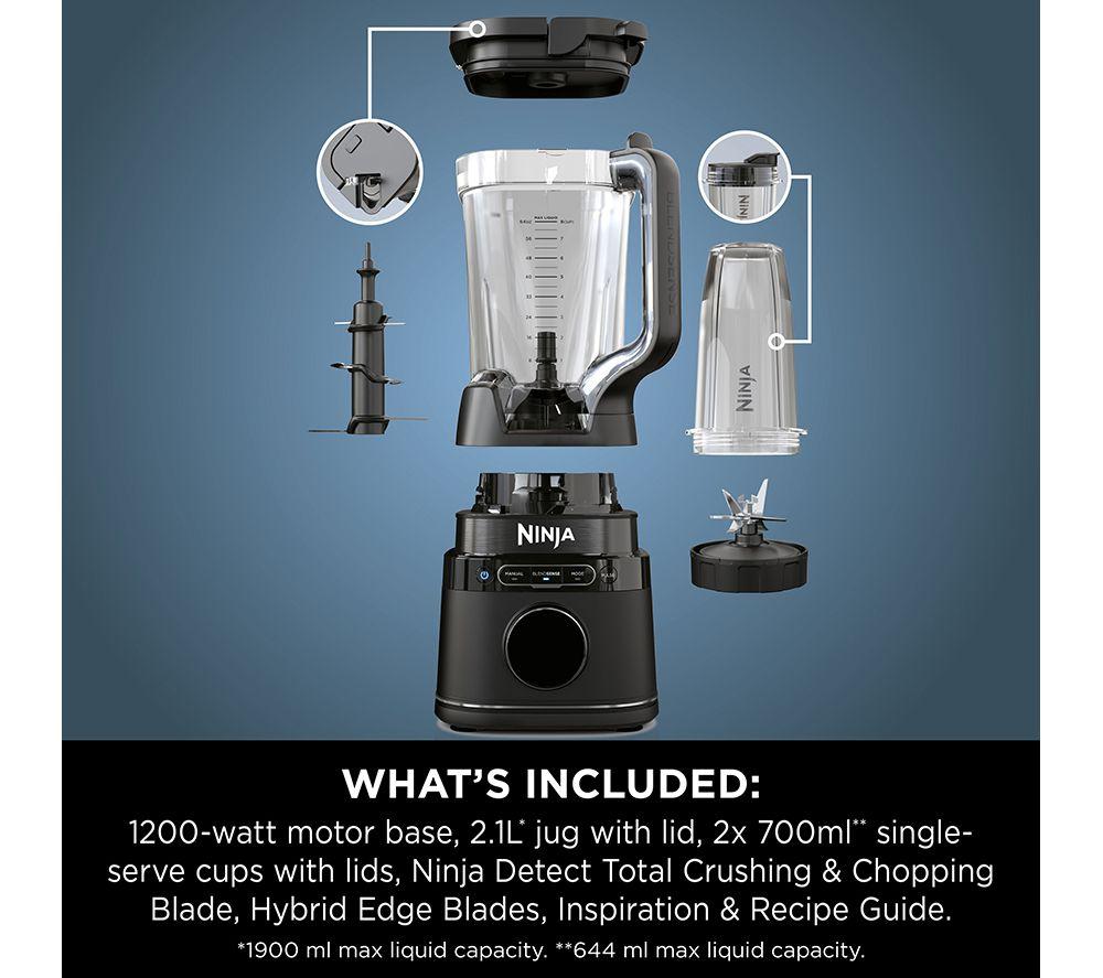 NINJA Detect Power Pro TB401UK Blender & Food Processor - Black