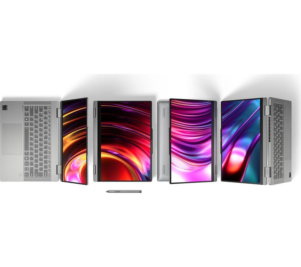 LENOVO IdeaPad 5 14" 2 in 1 Laptop, Copilot+ PC - Snapdragon X Plus, 512 GB SSD, Luna Grey