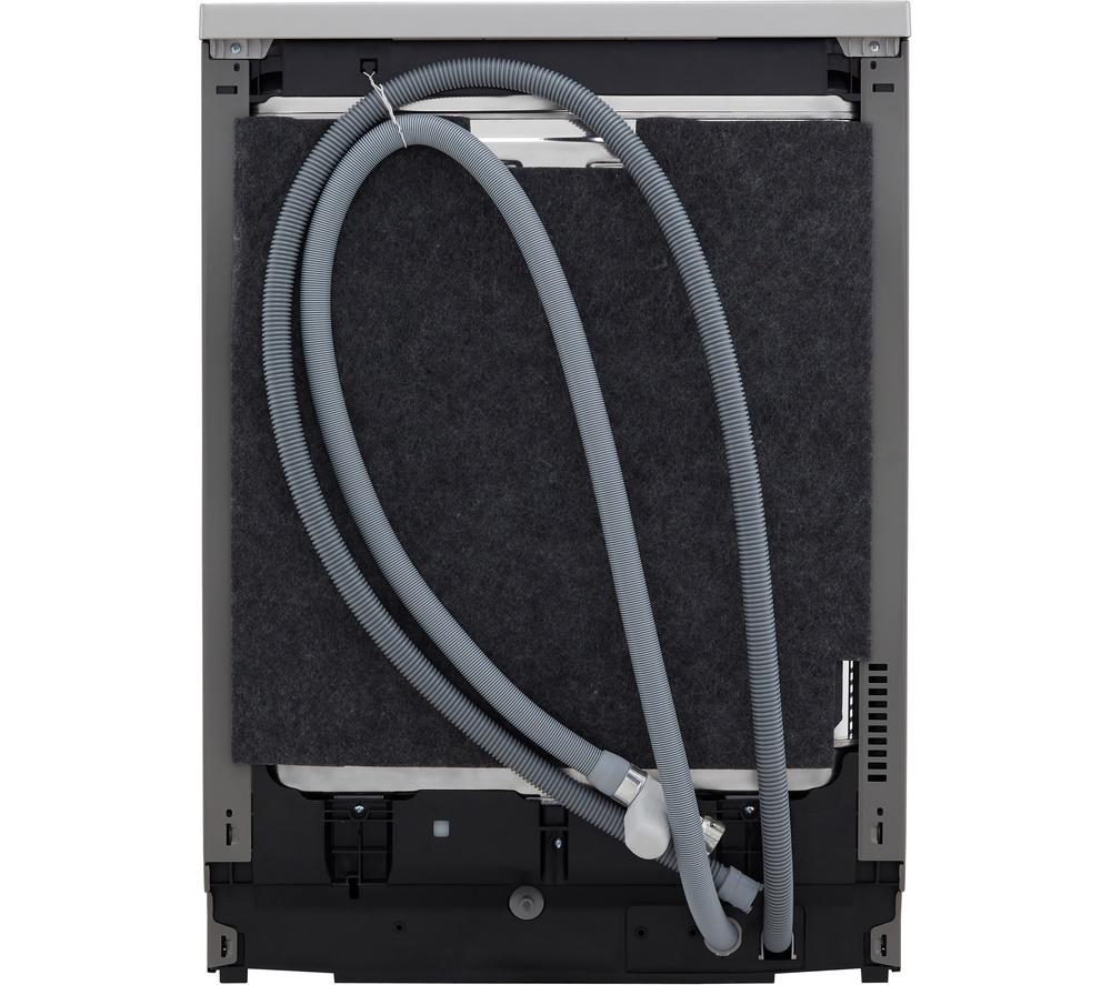 Lavavajillas LG QuadWash DF355FP de tamaño completo con WiFi - Plata Platino