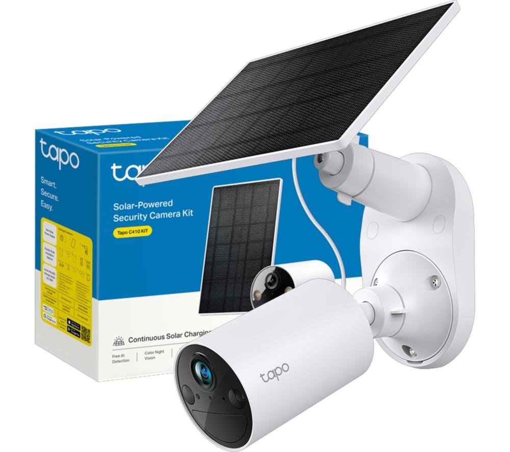 TP-LINK Tapo C410 Solar-powered 2K WiFi Security Camera Kit