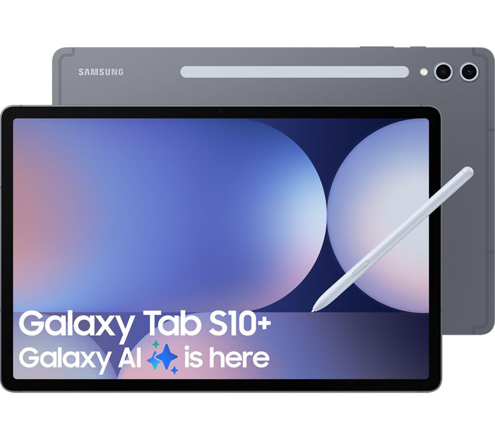 SAMSUNG Galaxy Tab S10+ 12.4" Tablet - 512 GB, Moonstone Grey