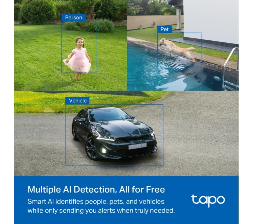 TP-LINK Tapo C425 Solar-powered 2K WiFi Security Camera Kit