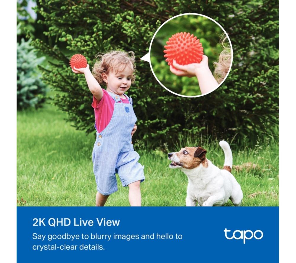 TP-LINK Tapo C425 Solar-powered 2K WiFi Security Camera Kit