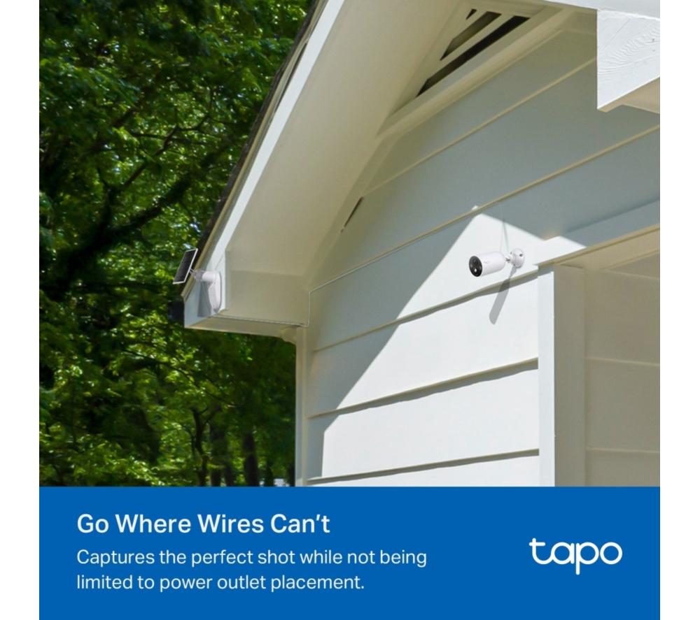 TP-LINK Tapo C425 Solar-powered 2K WiFi Security Camera Kit