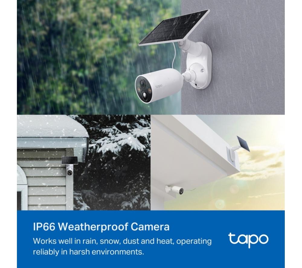 TP-LINK Tapo C425 Solar-powered 2K WiFi Security Camera Kit