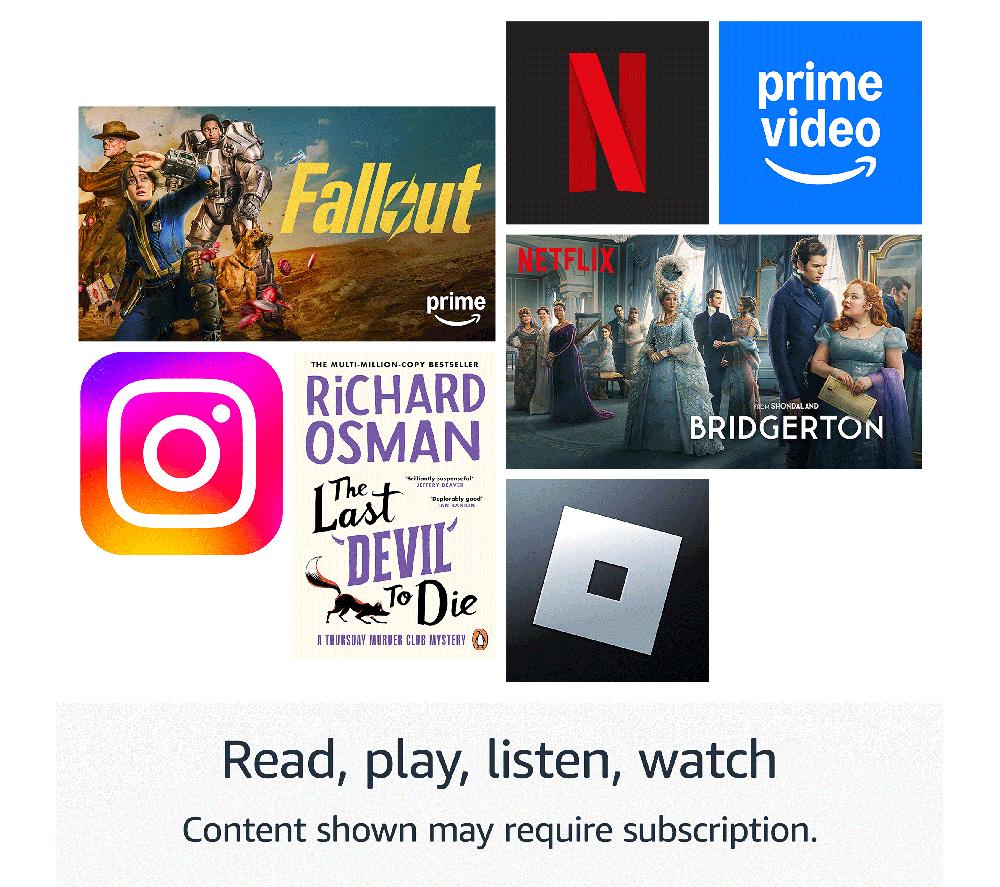 AMAZON Fire HD 8 Tablet (2024) - 64 GB, Black