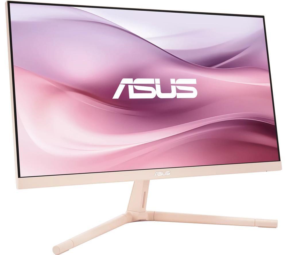 Monitor LED ASUS VU249CFE-P Full HD de 23.8" - Rosa