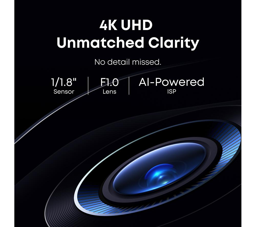 EUFY eufyCam S3 Pro Solar 4K Ultra HD WiFi Add-On Security Camera