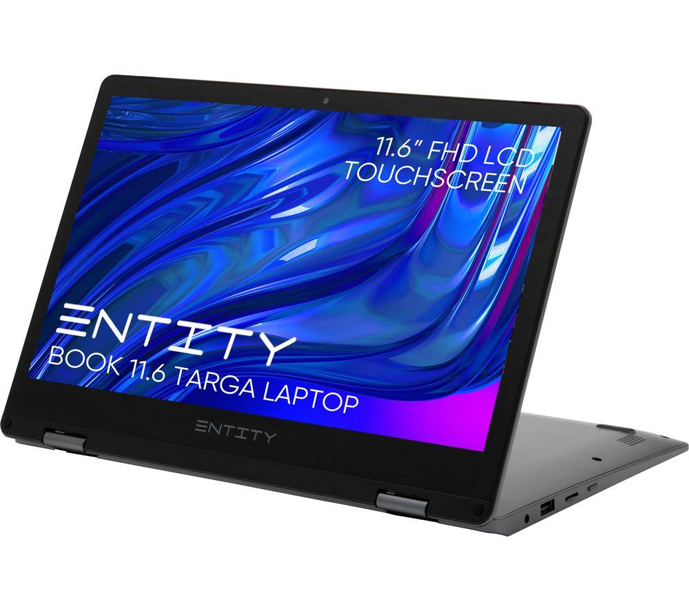ENTITY Book 11.6" 2-in-1 Targa Laptop - Intel® Celeron®, 128 GB eMMC, Grey