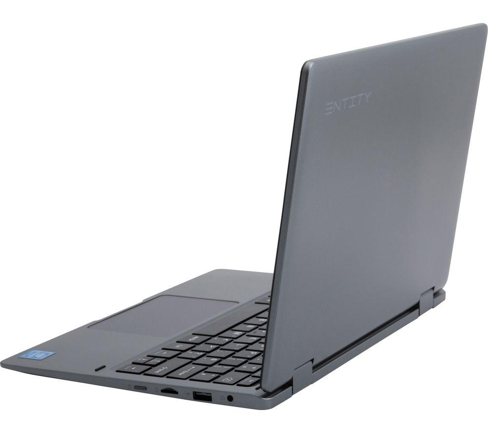 ENTITY Book 11.6" 2-in-1 Targa Laptop - Intel® Celeron®, 128 GB eMMC, Grey