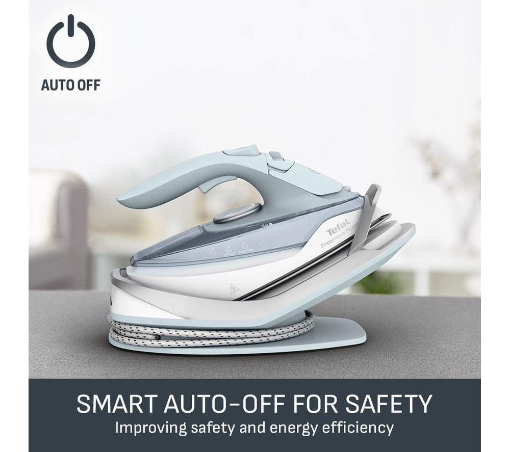 TEFAL Freemove Power FV6642G0 Cordless Steam Iron - Light Blue