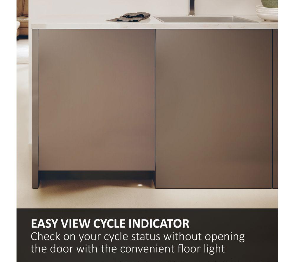 HAIER XS 4B4S3FSB-80 Full-size Fully Integrated WiFi-enabled Dishwasher