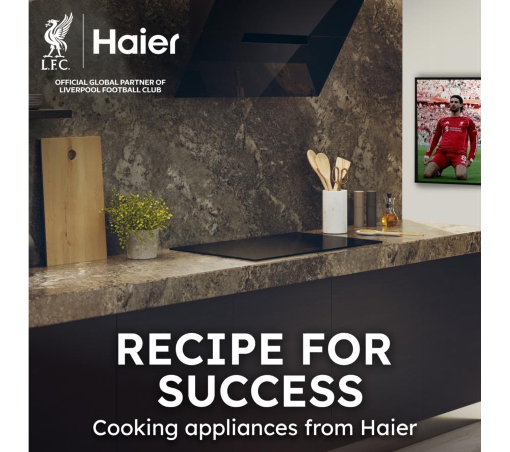 HAIER XS 4B4S3FSB-80 Full-size Fully Integrated WiFi-enabled Dishwasher