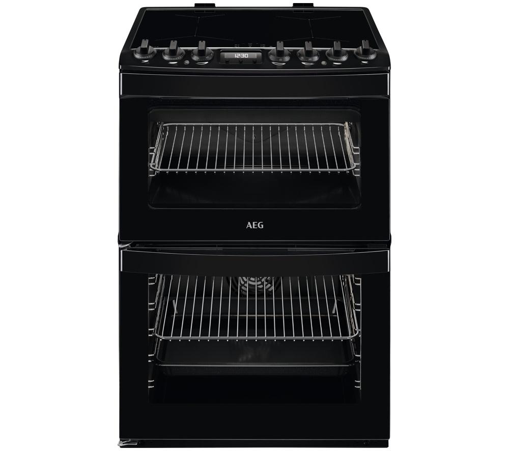 AEG 6000 SteamBake CIB6743ACB 60 cm Electric Induction Cooker - Black