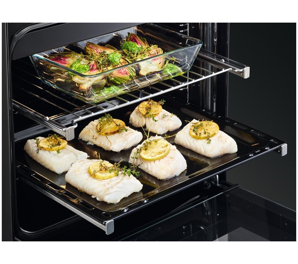 AEG 6000 SteamBake CIB6743MCB 60 cm Elektro-Induktionsherd – Mattschwarz