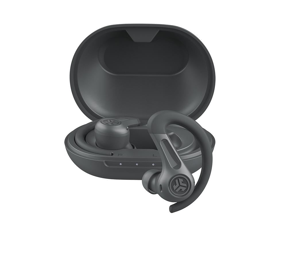 JLAB Jbuds Air Sport ANC 4 Wireless Bluetooth Noise-Cancelling Sports Earbuds - Black