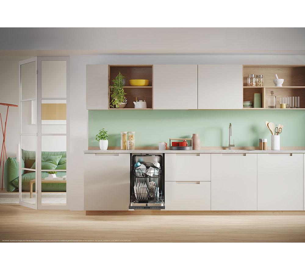 CANDY CI0C7SB0FA-80 Lavavajillas Integrable Slimline con Conectividad WiFi