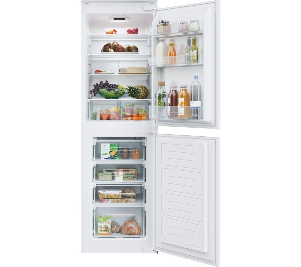 CANDY CB50S518EK Integrierte Kühl-Gefrier-Kombination 50/50 – Schlepptürtechnik