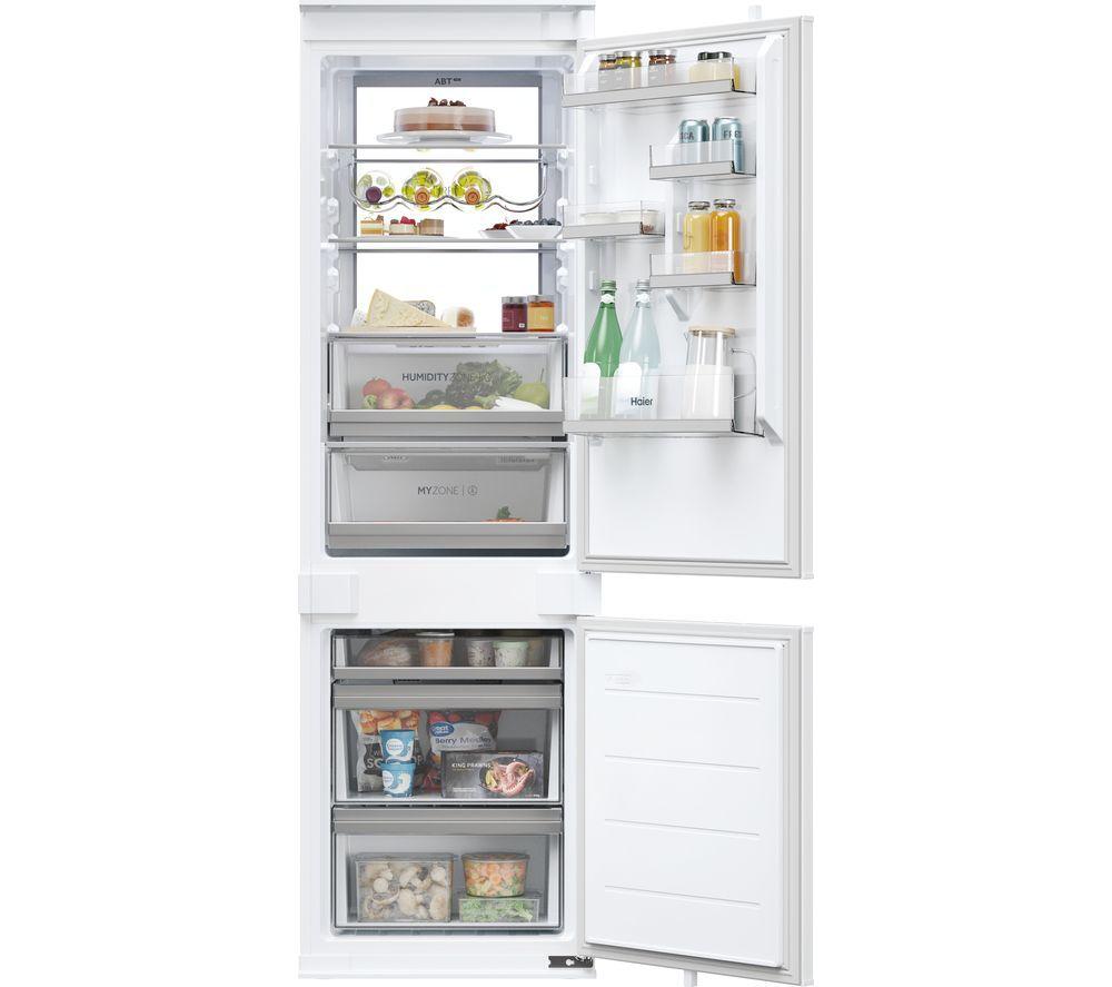 HAIER HBW7518CTK Integrated Smart 70/30 Fridge Freezer - Sliding Hinge