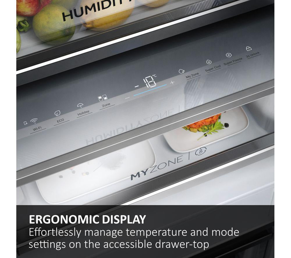 HAIER HBW7518CTK Frigorífico Combi Integrable Inteligente 70/30 - Bisagra Deslizante