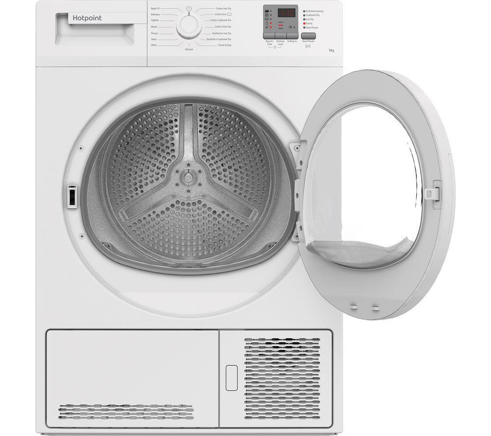 Secadora de condensación HOTPOINT C HD C92 WWGD UK de 9 kg - Blanco