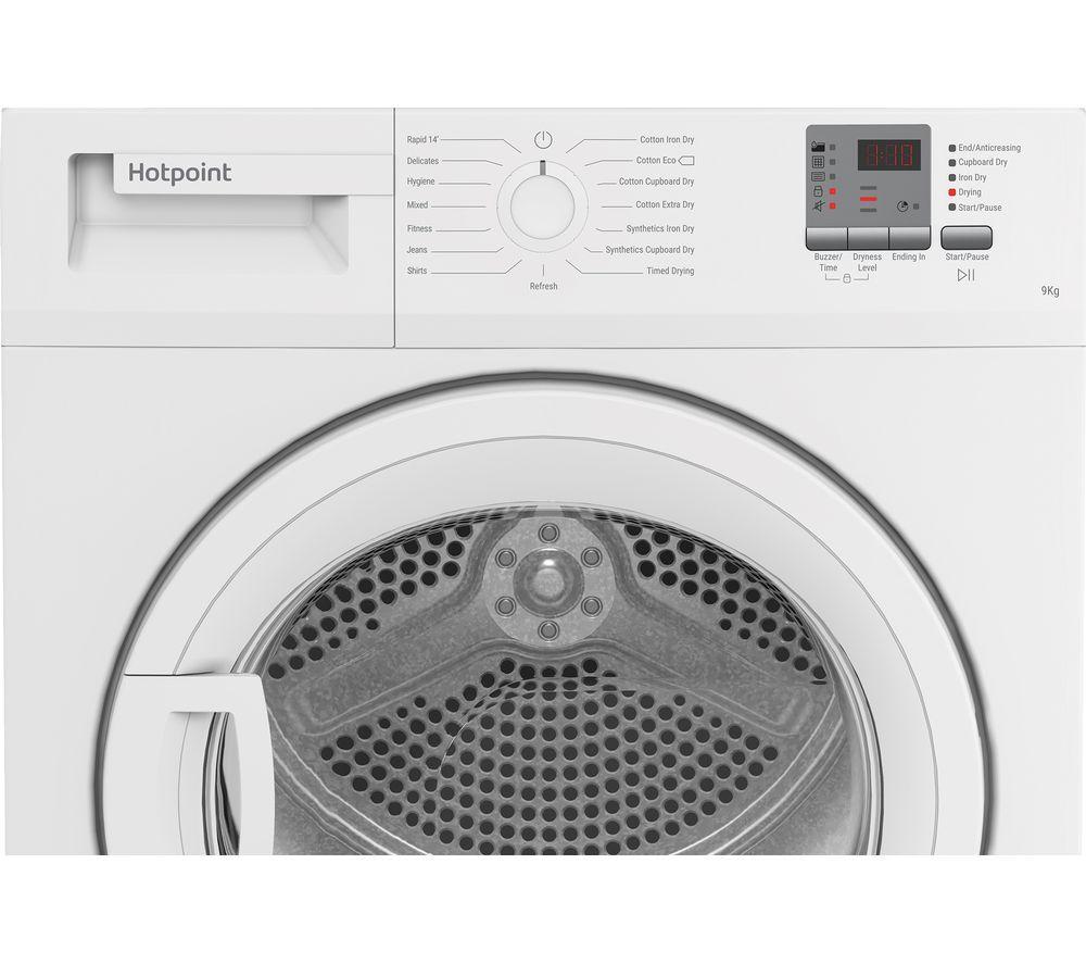 Secadora de condensación HOTPOINT C HD C92 WWGD UK de 9 kg - Blanco