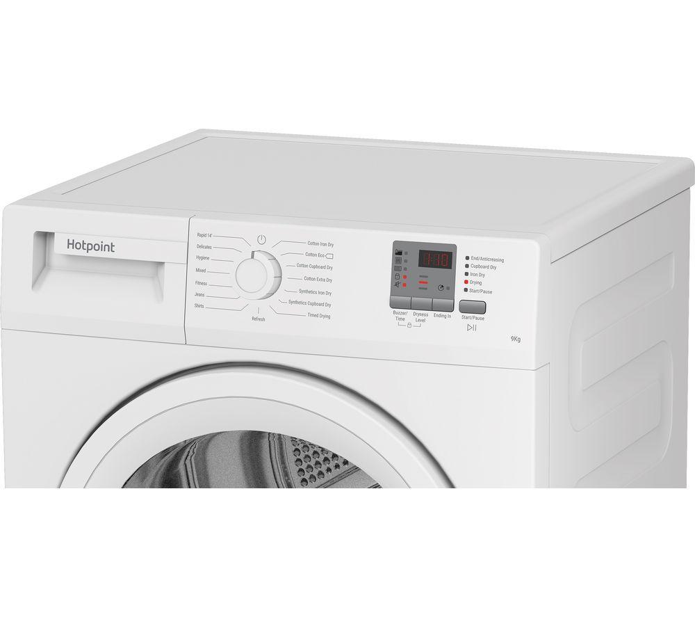 Secadora de condensación HOTPOINT C HD C92 WWGD UK de 9 kg - Blanco