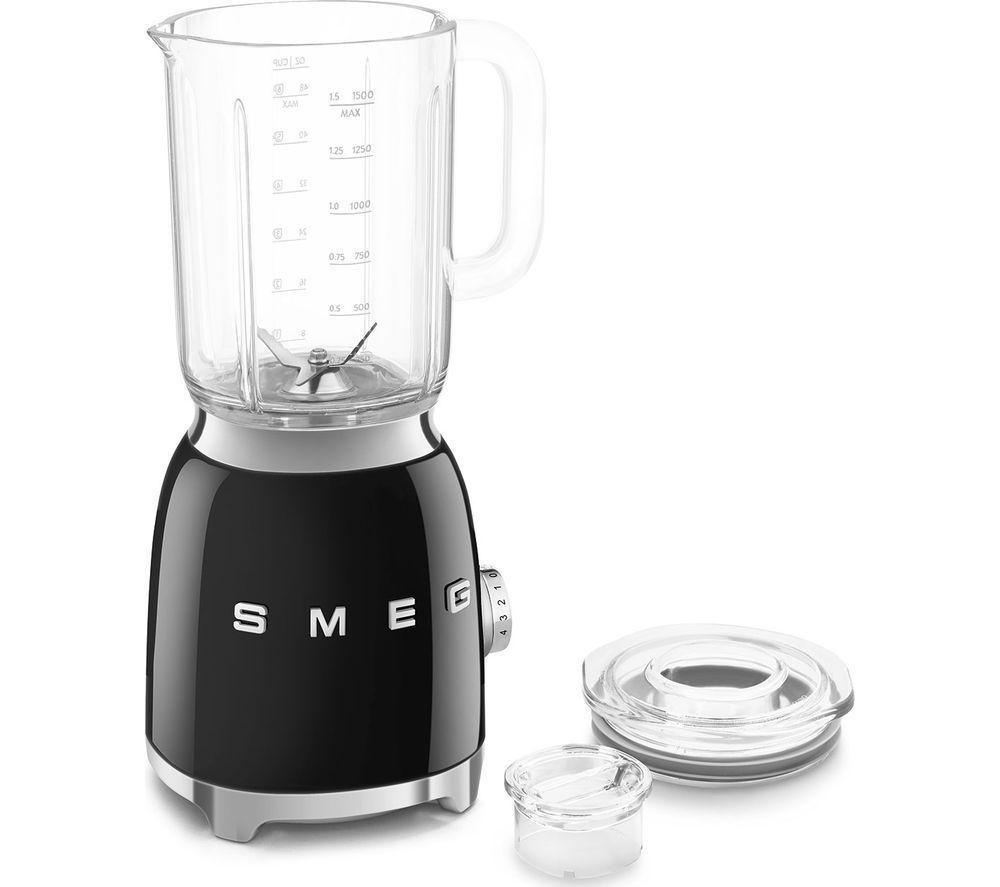 Licuadora SMEG Estilo Retro Años 50 BLF03BLUK - Negro
