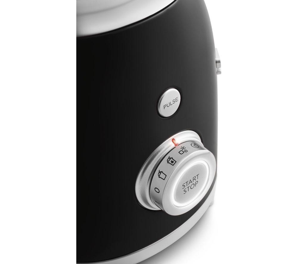 Licuadora SMEG Estilo Retro Años 50 BLF03BLUK - Negro